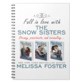 Soeurs de neige 6,5 po x Carnet 8,75 po (Devant)