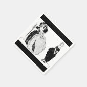 Sœurs demi-soeurs & Serviettes en papier Cinderell (Coin)