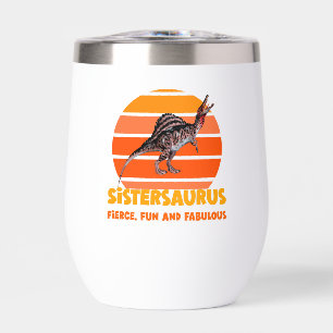 Sœurs drôles dinosaure Sœur drôle Design