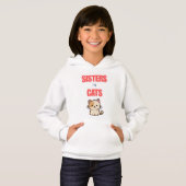 Soeurs en Chats - un sweatshirt à ne pas manquer ! (Devant entier)