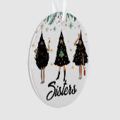 Soeurs ! Femmes noires, arbre de Noël noir (devant)