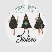 Soeurs ! Femmes noires, arbre de Noël noir (dos)