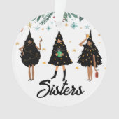 Soeurs ! Femmes noires, arbre de Noël noir (devant)