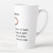 Soeurs Par Choix Meilleurs Amis Café / Latte Mug (Droite)