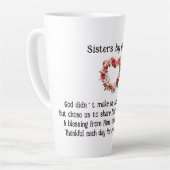 Soeurs Par Choix Meilleurs Amis Café / Latte Mug (Angle gauche)