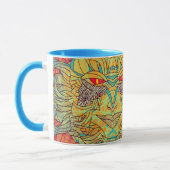 Soeurs partout Mug Bleu (Gauche)