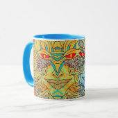 Soeurs partout Mug Bleu (Devant gauche)