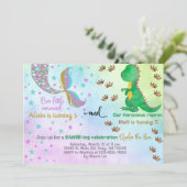 Soeurs sirène et invitation à l'anniversaire de di (Debout devant)