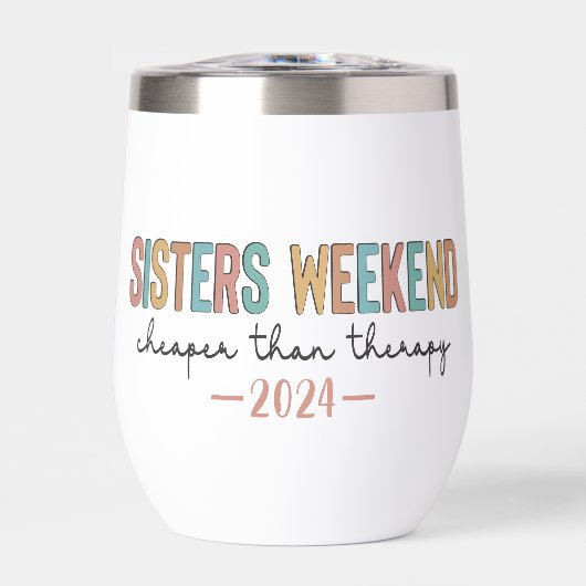 Soeurs Week-end Nom Et Année Personnalisés (Avant)