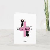 Soeurs Whimsèques Avec Cartes pour notes Ballons (Dos)