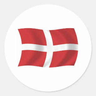 soevereine Militaire Orde van Malta Vlagsticker Ronde Sticker