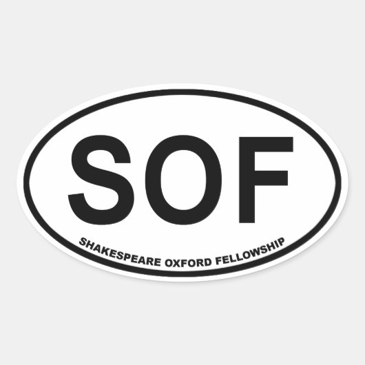 SOF Car Sticker (Voorkant)