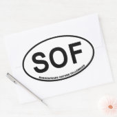 SOF Car Sticker (Envelop)