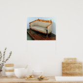 Sofa, Biedermeier style, c.1820 Poster (Keuken)