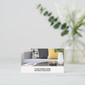 Sofa Cushions, reinigingsservice Visitekaartje (Staand voorkant)