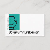 Sofa Interieur Ontwerp Architect Meubels Visitekaartje (Voorkant)