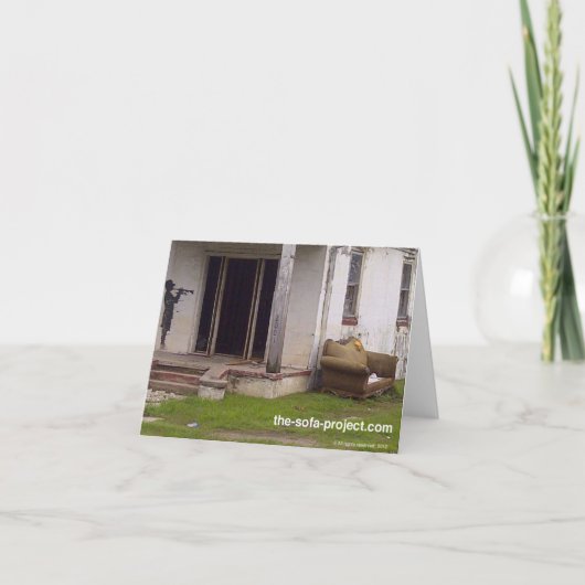 Sofa Project-notitiekaarten Kaart (Voorkant)