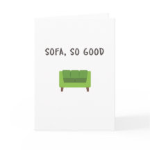 SOFA, SO GOOD - CARTE DE RÉCUPÉRATION PERSONNALISÉ