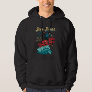 Sofa Surfer Couch Surfen Luiheid Napping Lazy Pe Hoodie