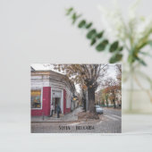 Sofia, Bulgaarse stadfoto Briefkaart (Staand voorkant)