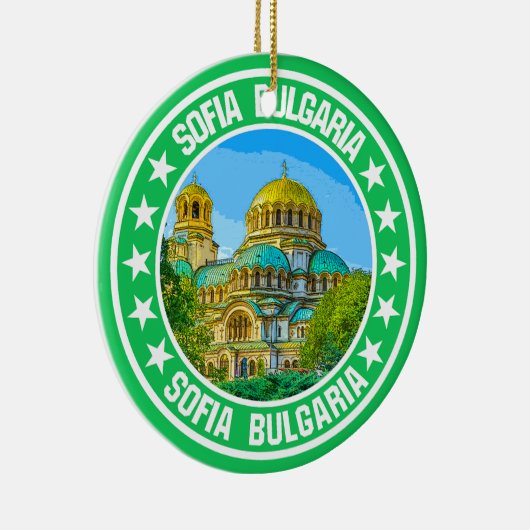 Sofia Bulgarije Keramisch Ornament (Rechts)