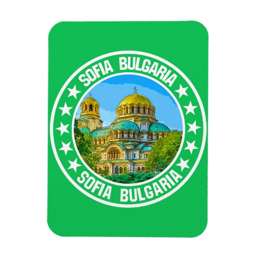 Sofia Bulgarije Magneet (Verticaal)