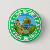 Sofia Bulgarije Ronde Button 5,7 Cm (Voorkant)