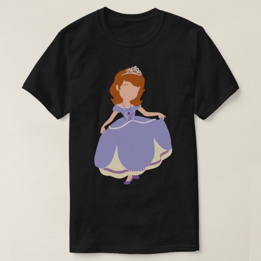 Sofia, la première T-shirt classique Curtsys (Design devant)