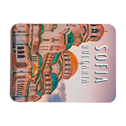 Sofia (stad) magneet (Horizontaal)