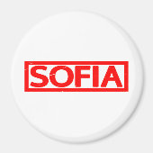 Sofia Stamp Magneet (Voorkant)