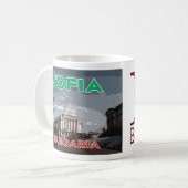 Sofia, Visite Bulgarie J'Aime Le Café Mug (Devant gauche)
