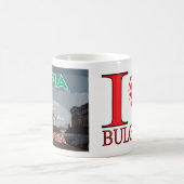 Sofia, Visite Bulgarie J'Aime Le Café Mug (Centre)