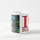 Sofia, Visite Bulgarie J'Aime Le Café Mug (Centre)