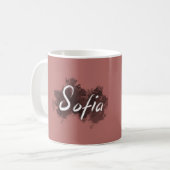 Sofia - votre nom sur la tasse - le meilleur (Devant gauche)