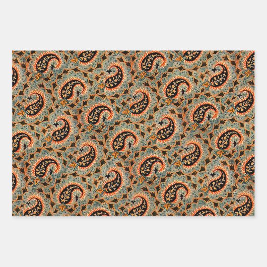 Sofia, Zinnias en Taos Shift Inpakpapier Vel (Voorkant)