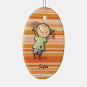 Sofia's kamer keramisch ornament (Rechts)