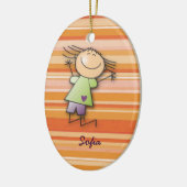 Sofia's kamer keramisch ornament (Links)