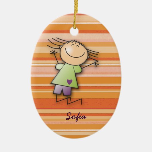 Sofia's kamer keramisch ornament (Voorkant)