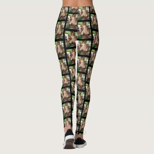 SOFISTICATED ELEGANCE MICHELLE OBAMA leggings (Achterkant)