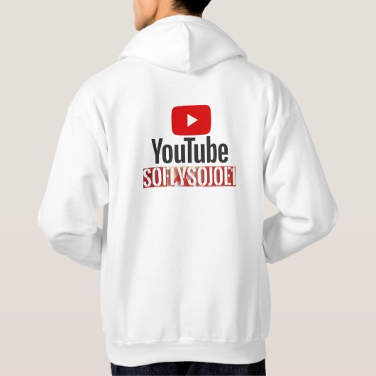 SOFLYSOJOE1 SWEAT - SHIRT À CAPUCHE YOUTUBE (Dos)