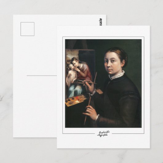 Sofonisba Anguissola #47 - Carte postale Art (Devant / Derrière)