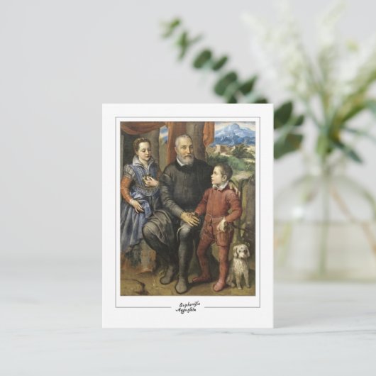Sofonisba Anguissola #5 - Carte postale Art (Debout devant)