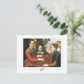 Sofonisba Anguissola #8 - Carte postale d'art fin (Debout devant)