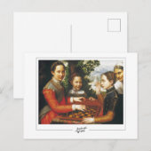 Sofonisba Anguissola #8 - Carte postale d'art fin (Devant / Derrière)