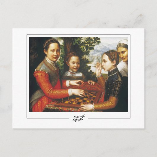 Sofonisba Anguissola #8 - Fine Art Briefkaart (Voorkant)