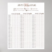 Soft 75 Challenge Habit Tracker Poster (Voorkant)