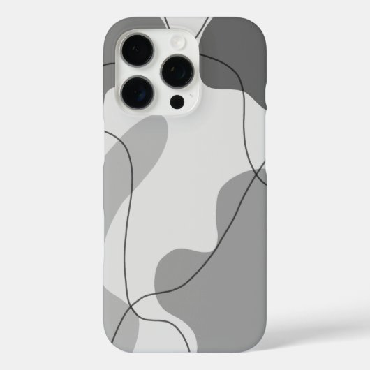 Soft Abstract Design – Minimale esthetische kunst Case-Mate iPhone Case (Achterkant)