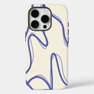 Soft Abstract Design – Minimale esthetische kunst iPhone 16 Pro Hoesje