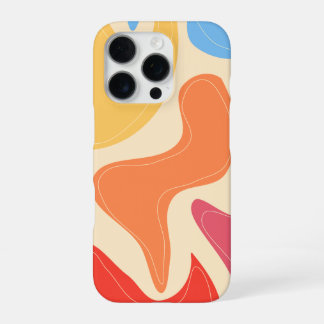 Soft Abstract Design – Minimale esthetische kunst iPhone 16 Pro Hoesje