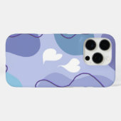 Soft Abstract Heart Design – Minimale esthetische  Case-Mate iPhone Case (Achterkant (horizontaal))